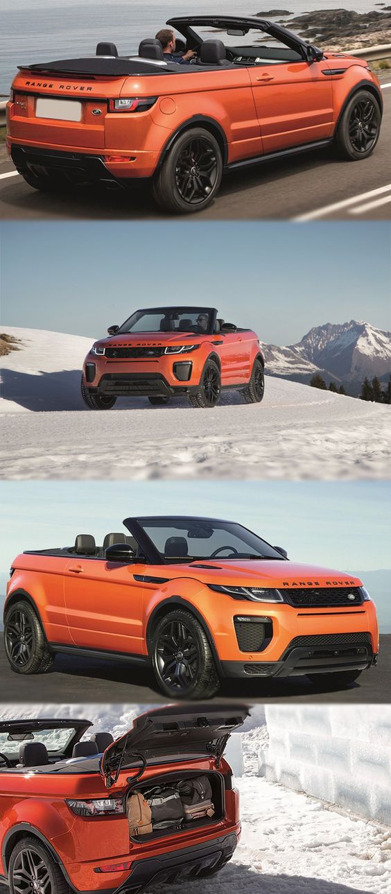 ‘’ Range Rover Evoque Convertible ‘’ MUST SEE SUVs And Crossovers Worth Waiting For - SUV And Crossover Lineup